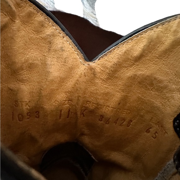 Corral Boots Kids Brown Tan Cross Size 11 - Picture 12 of 13